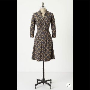 Anthro Whitewick Manor Shirtdress -size 10